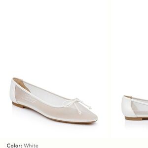 Badgley Mischka Cam Mesh Ballerina Flats